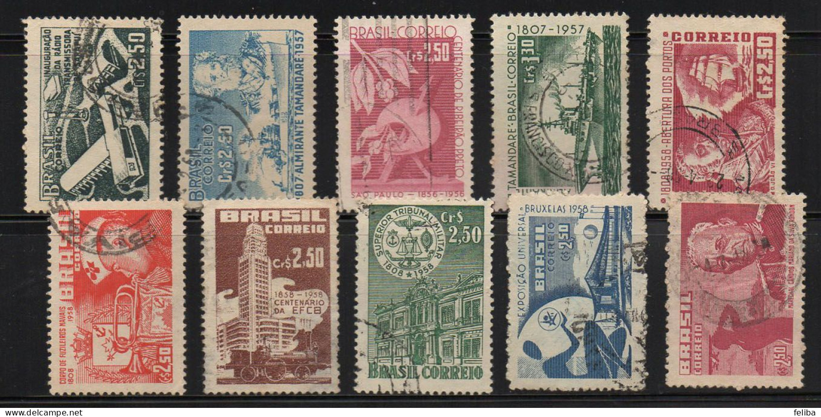 Brazil 1957 / 1958 Lot - Collections, Lots & Series