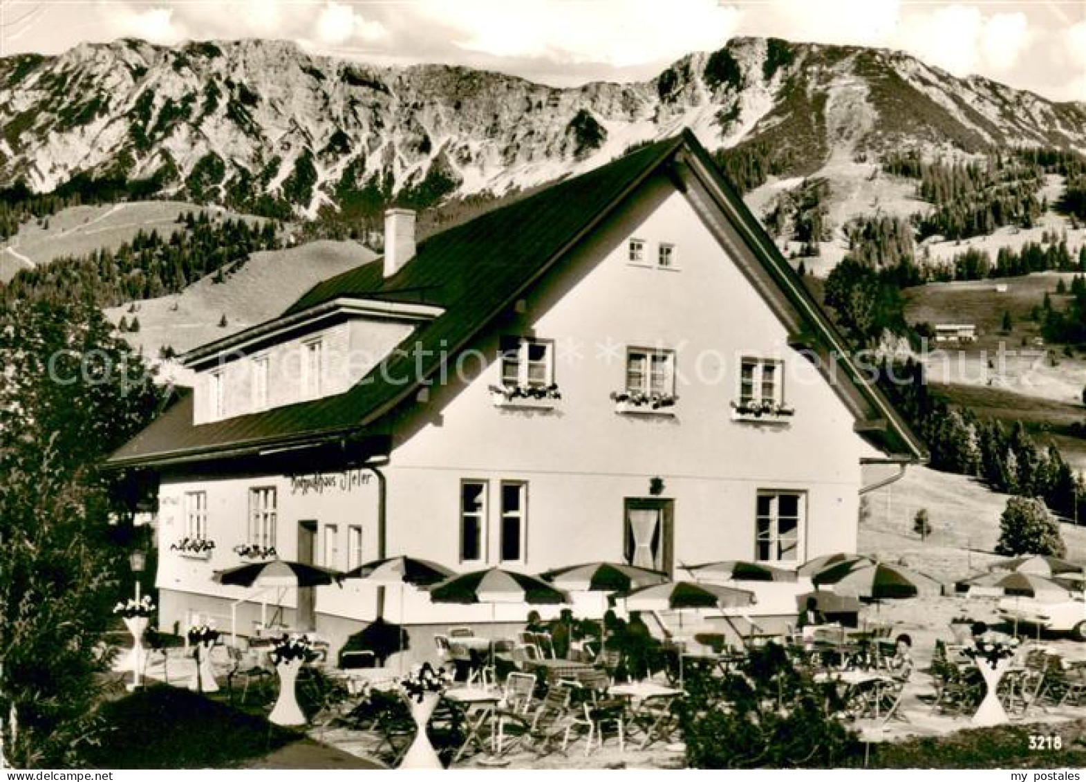 73646405 Oberjoch Hochpasshaus Iseler Oberjoch - Hindelang