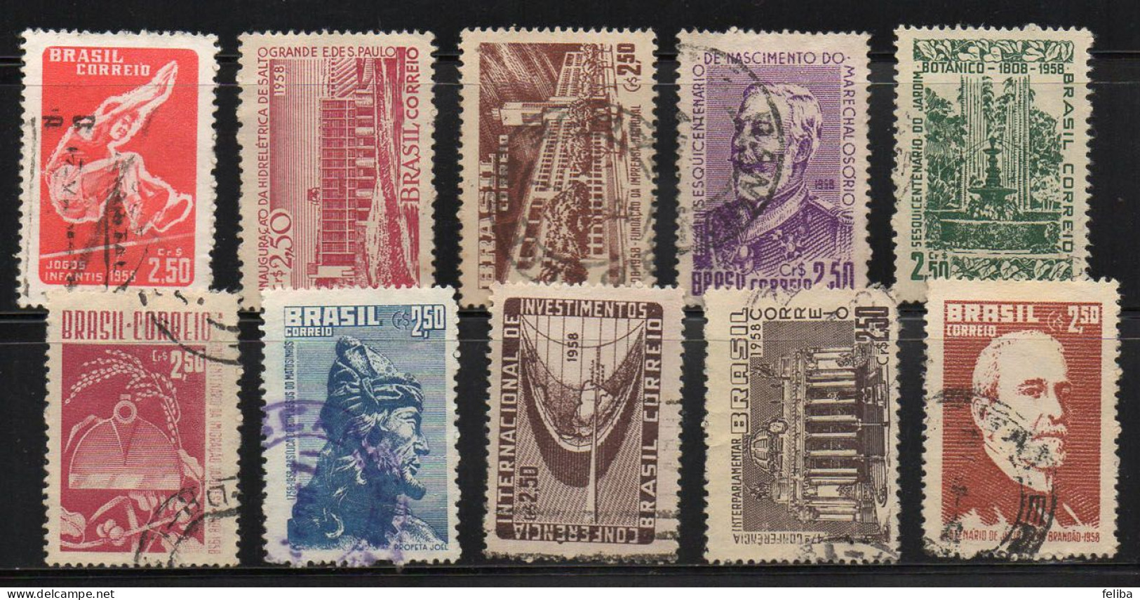 Brazil 1958 / 1959 Lot - Lots & Serien