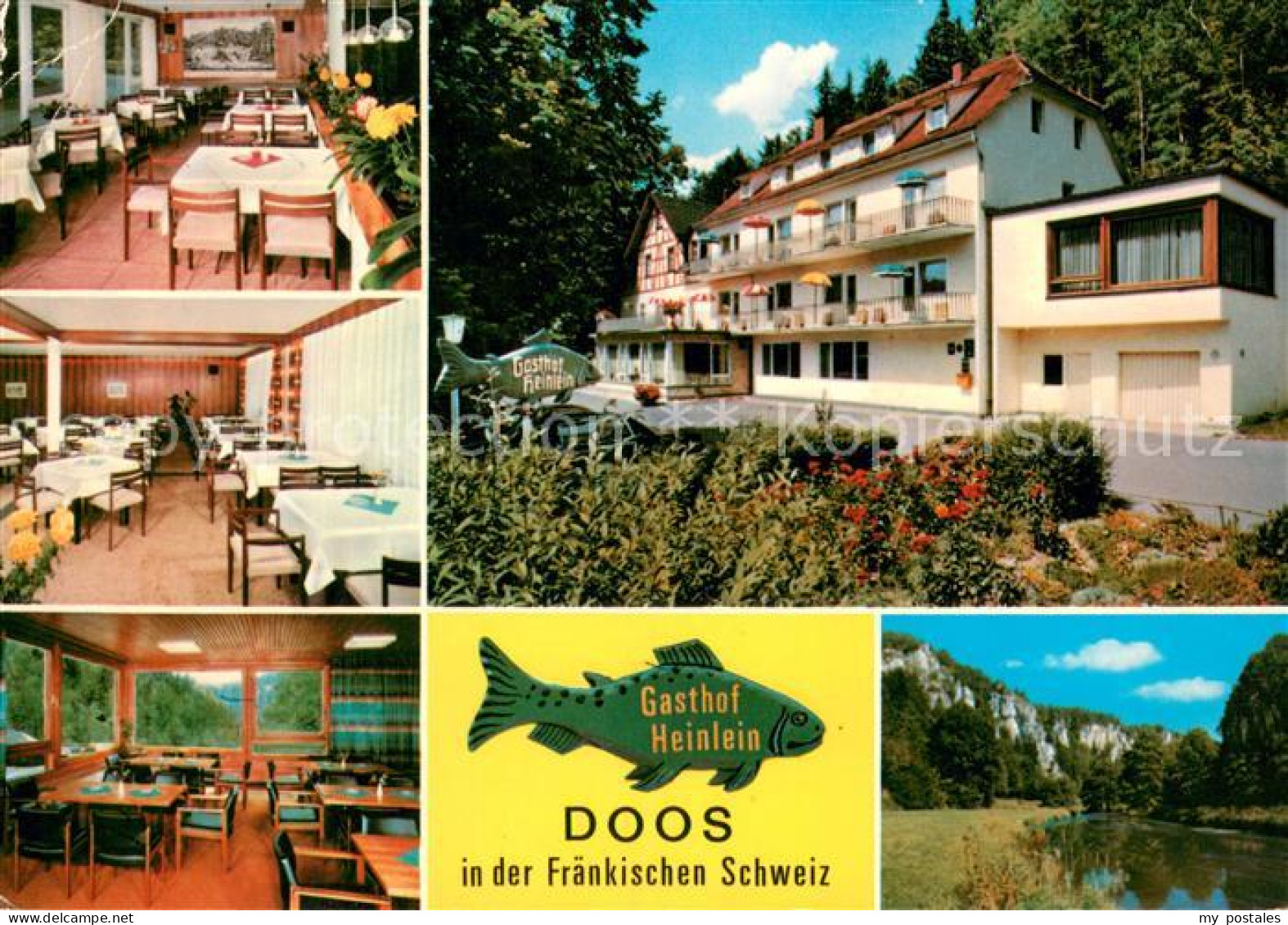 73646156 Doos Forchheim Gasthof Heinlein Gastraeume Teich Doos Forchheim - Forchheim