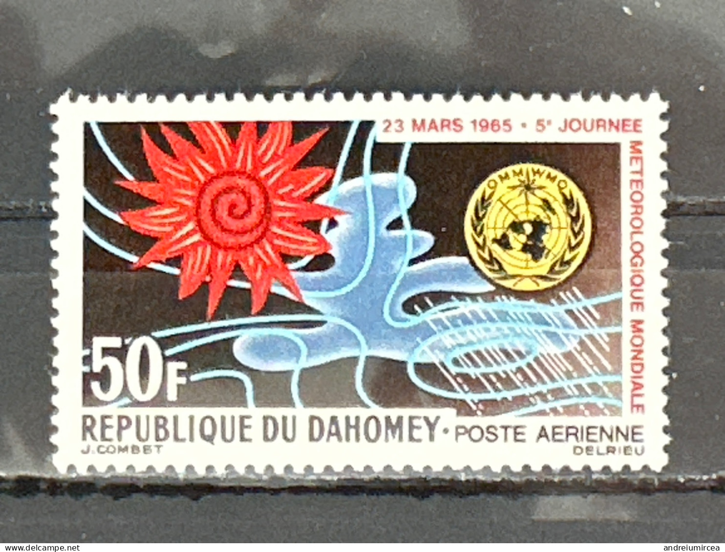 Dahomey MNH 1965   Journée Météorologique Mondiale - Benin - Dahomey (1960-...)