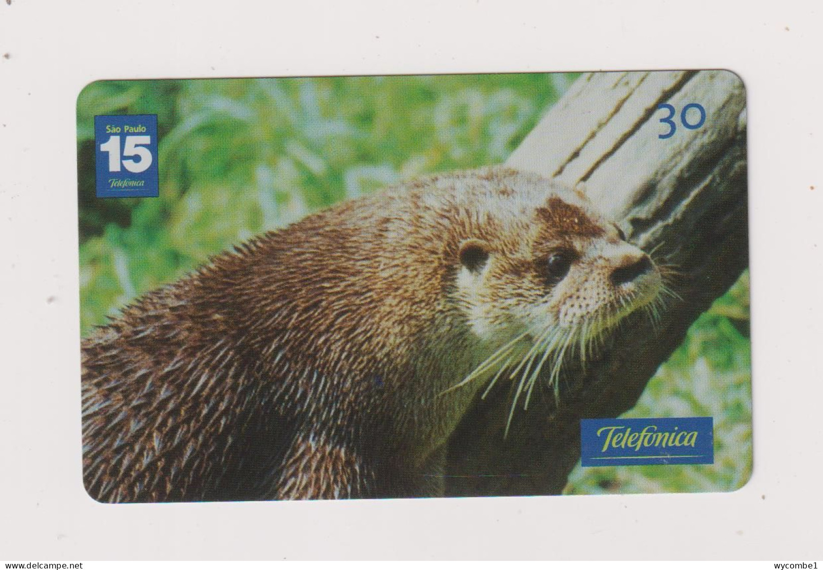 BRASIL -  Otter Inductive  Phonecard - Brasil