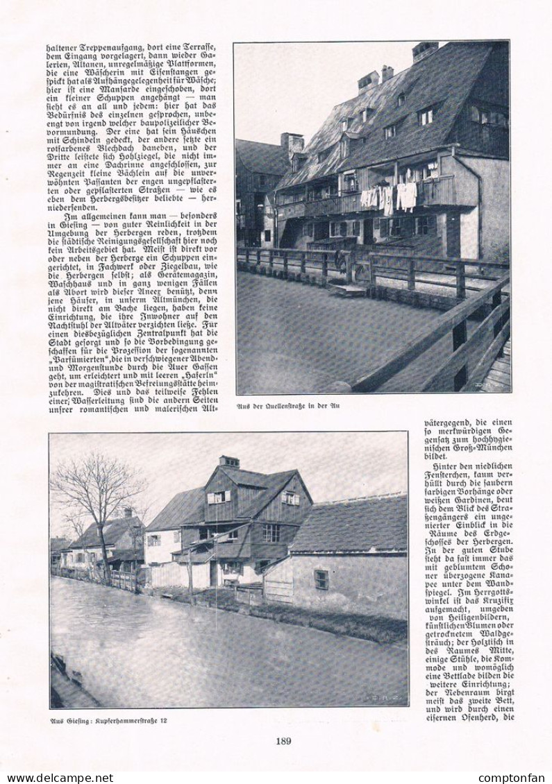 A102 1462 Georg Agi München Giesing Au Malerwinkel Artikel 1907 - Autres & Non Classés