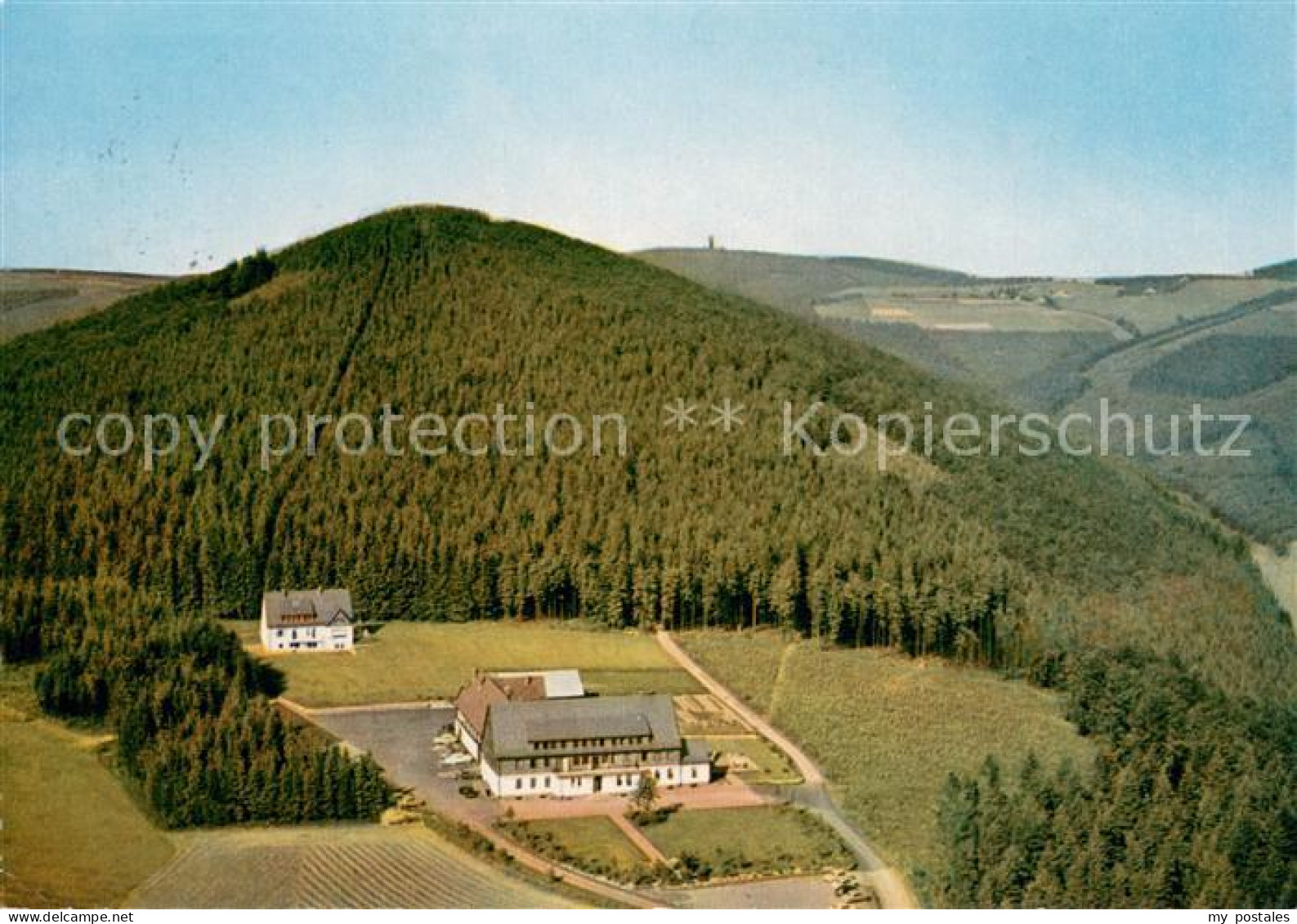 73645742 Schmallenberg Berghotel Hoher Knochen Mit Dependance Fliegeraufnahme Sc - Schmallenberg