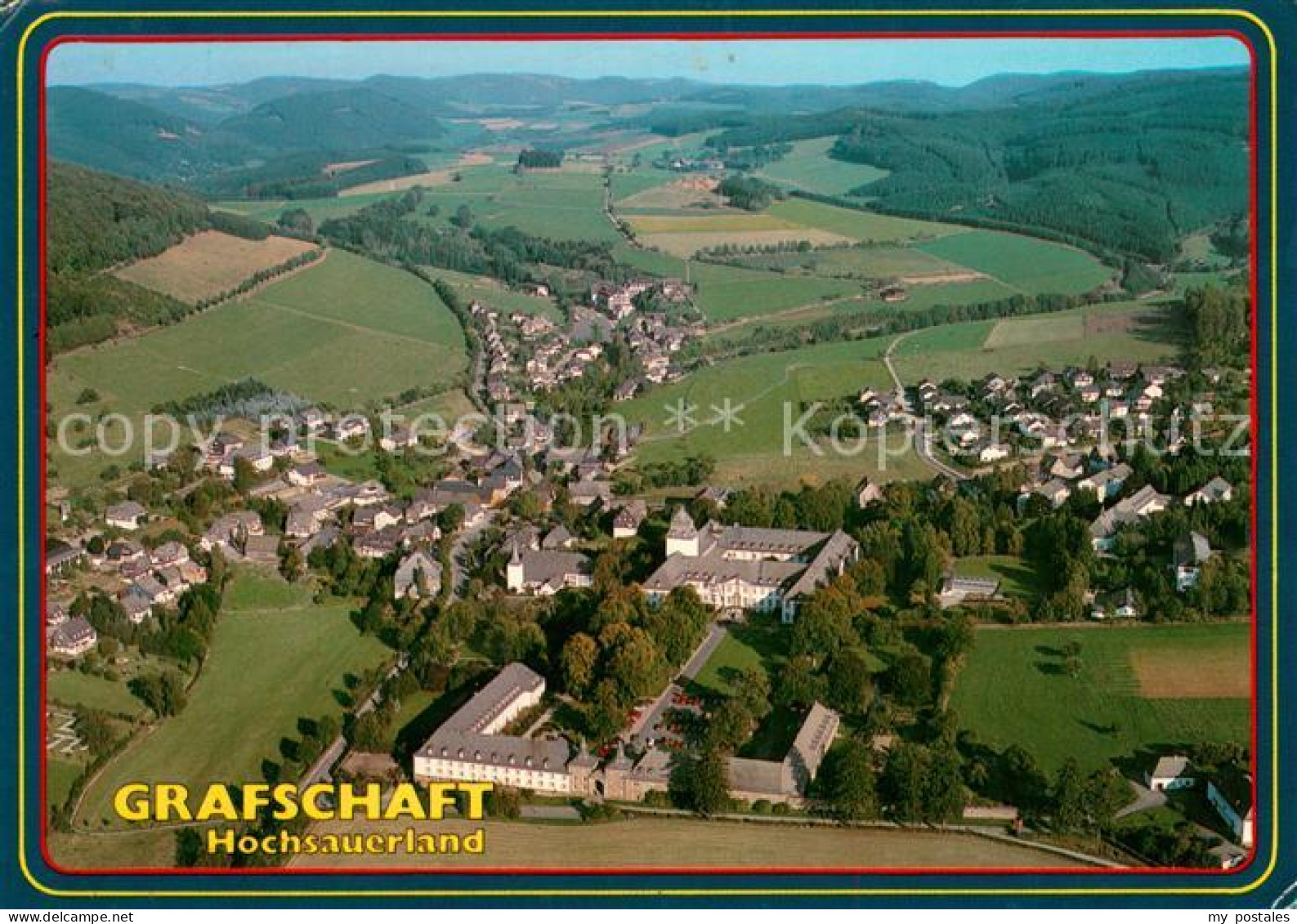 73645728 Grafschaft Sauerland Fliegeraufnahme Grafschaft Sauerland - Schmallenberg