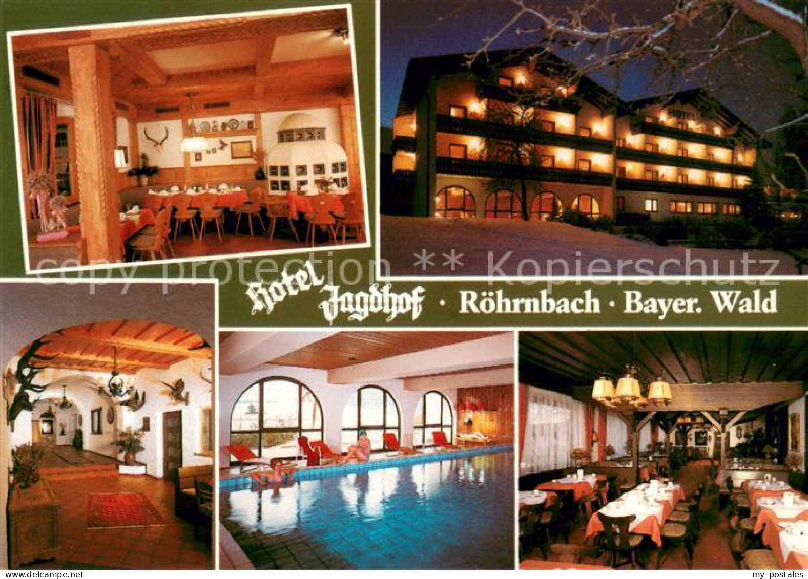 73645703 Roehrnbach Hotel Jagdhof Restaurant Hallenbad Bayerischer Wald Roehrnba - Lobenstein