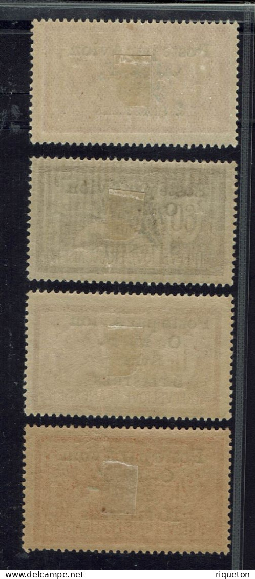 Syrie. 1922. Poste Aérienne N° 10/13* - Poste Aérienne