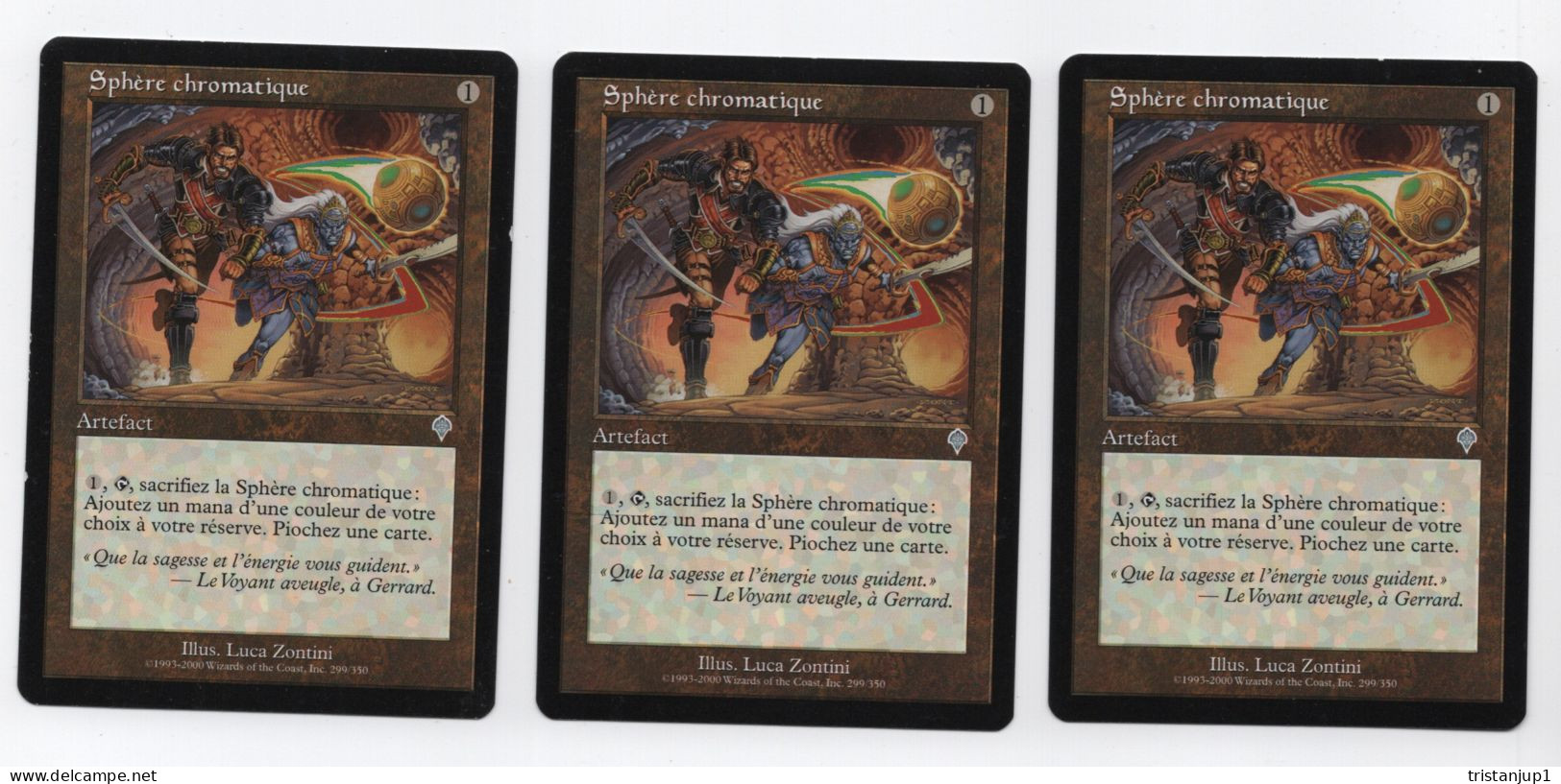 Lot De 3 Sphère Chromatique MTG Magic The Gathering - Lotti