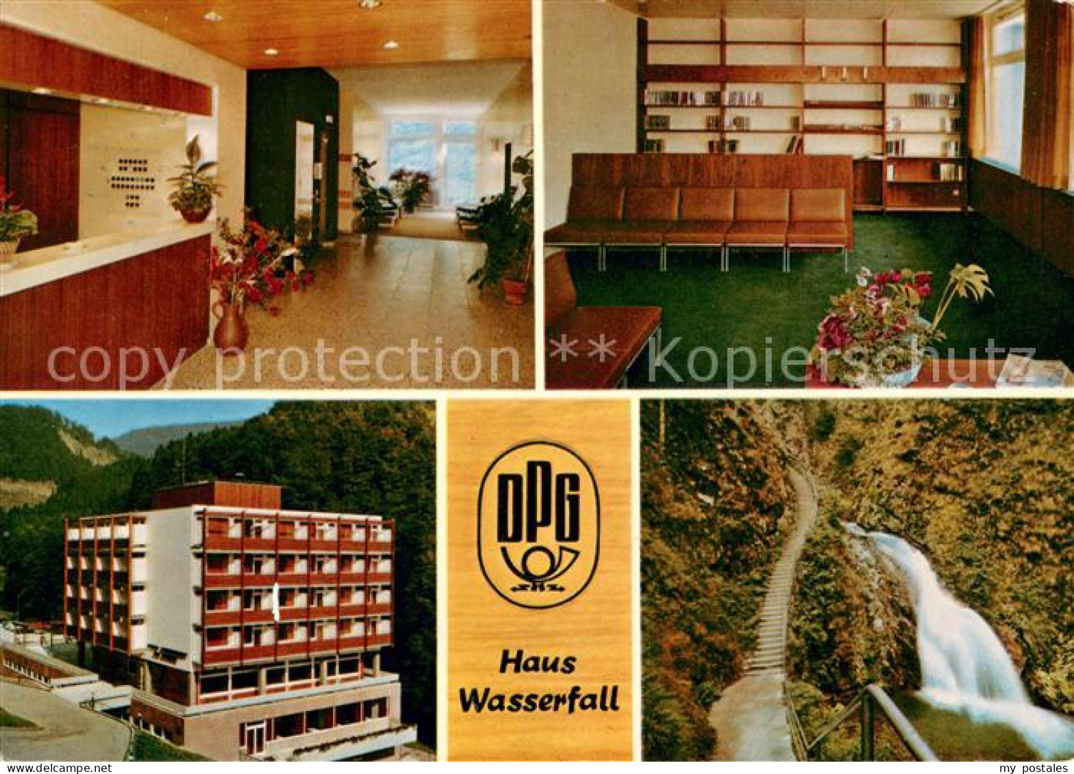 73645050 Lierbach Haus Wasserfall Erholungsheim Der Deutschen Postgewerkschaft R - Oppenau