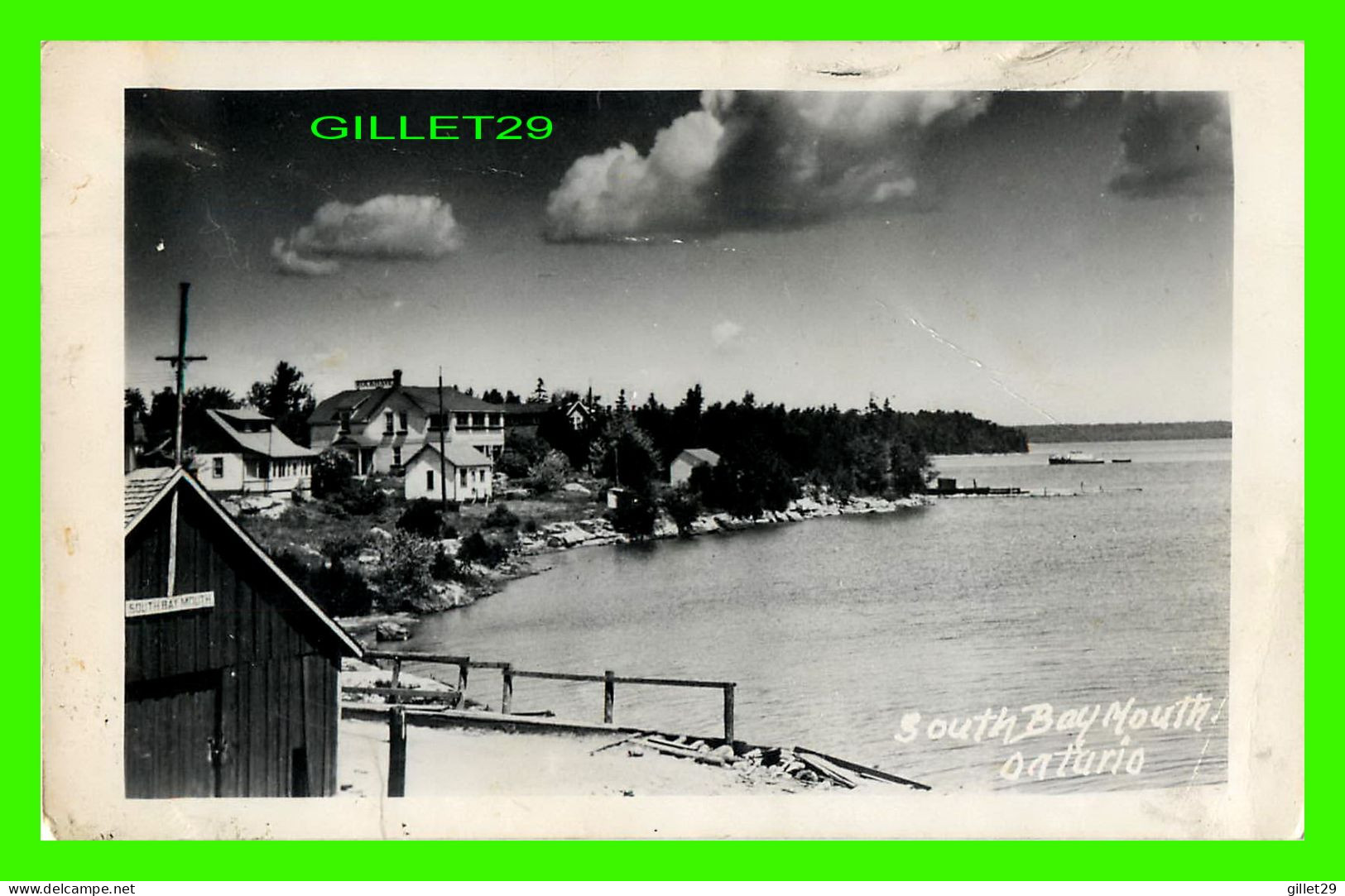 SOUTH BAY MOUTH, ONTARIO - CARTE PHOTO - - Sonstige & Ohne Zuordnung