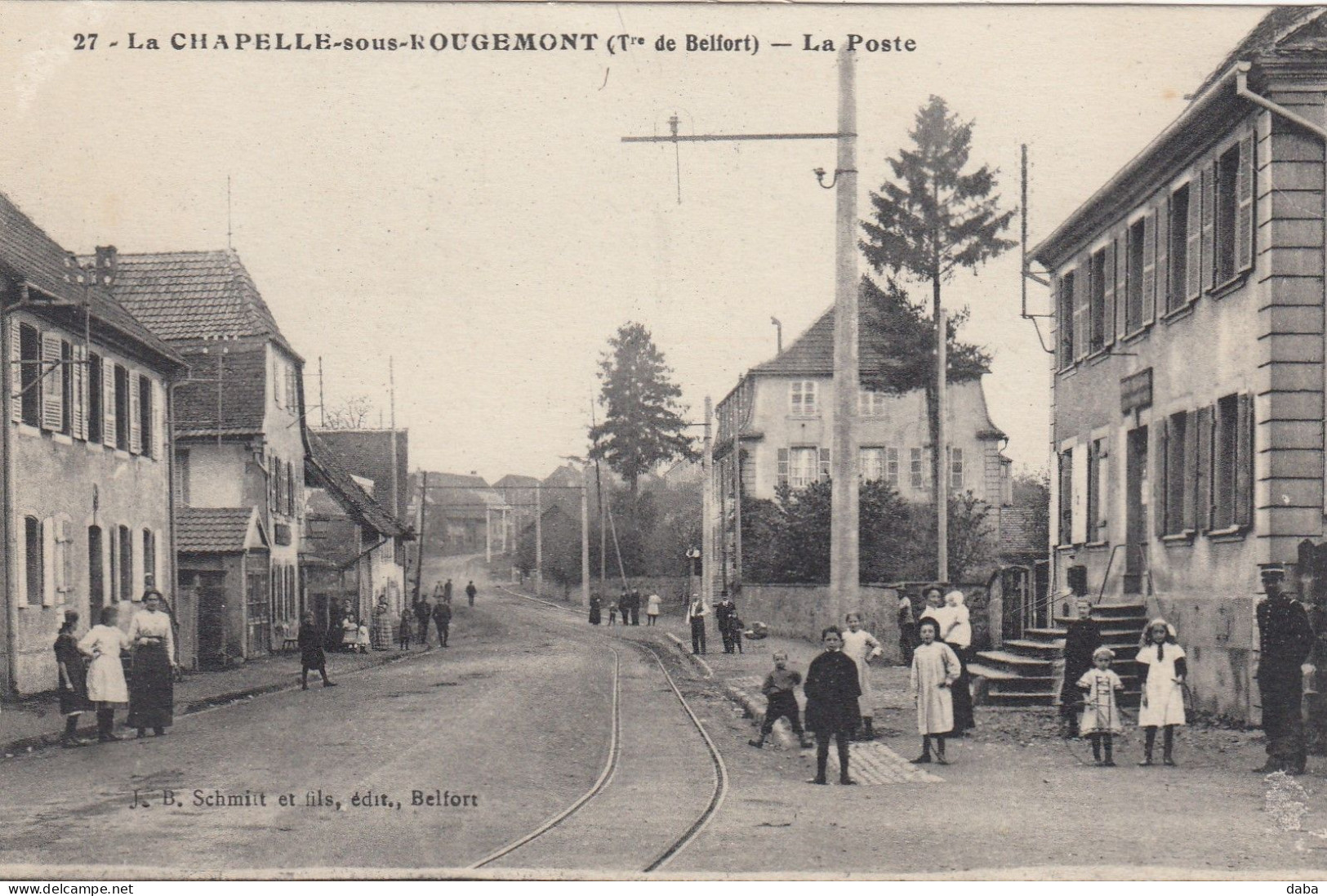 La Chapelle-sous-Rougemont.  ( Tre De Belfort ). La Poste - Belfort – Siège De Belfort
