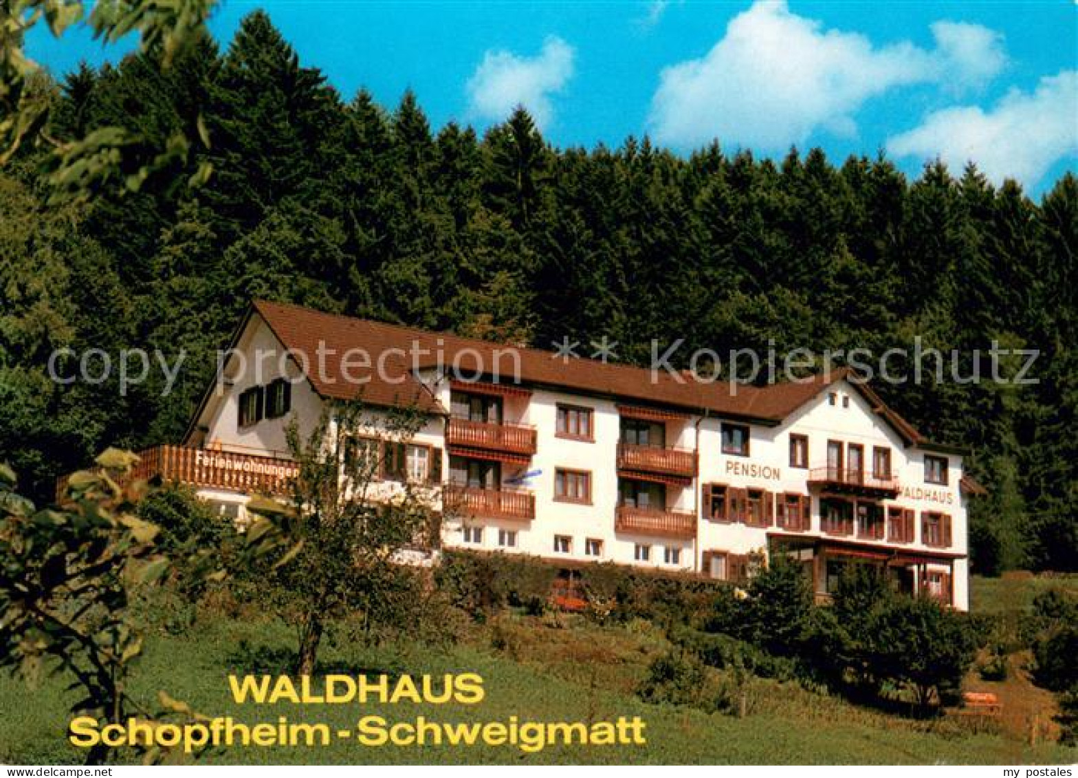 73644604 Schweigmatt Pension Waldhaus Ferienwohnungen Im Schwarzwald Schweigmatt - Schopfheim