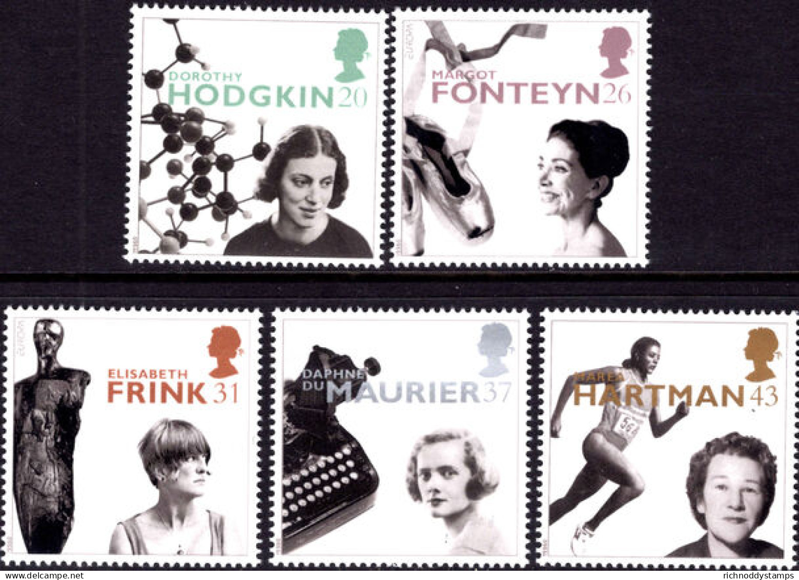 1996 Europa. Famous Women Unmounted Mint. - Unused Stamps