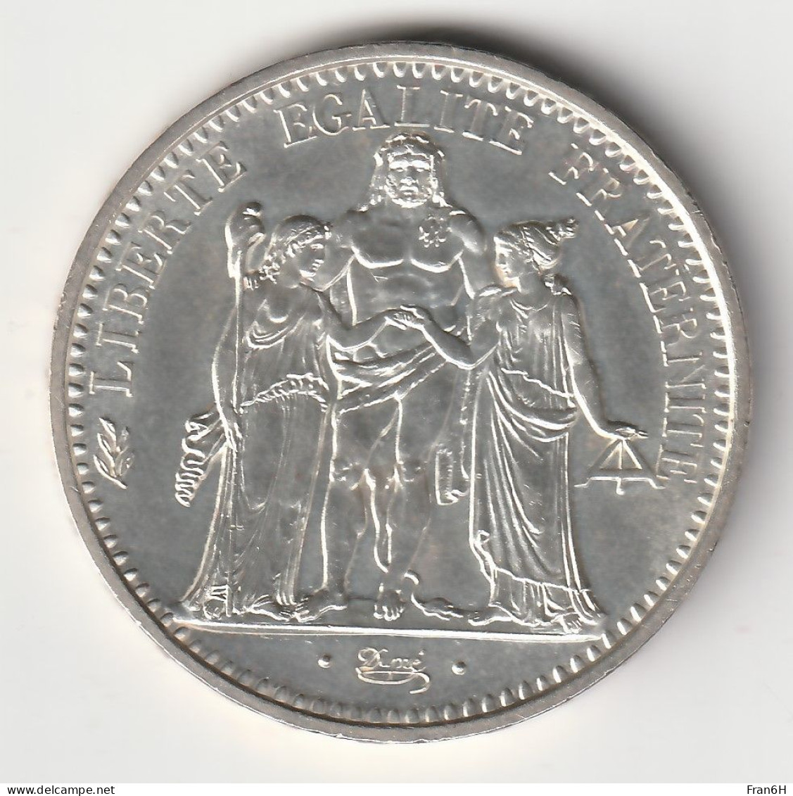 10 Francs Hercule Argent 1972 - Silver - - 10 Francs