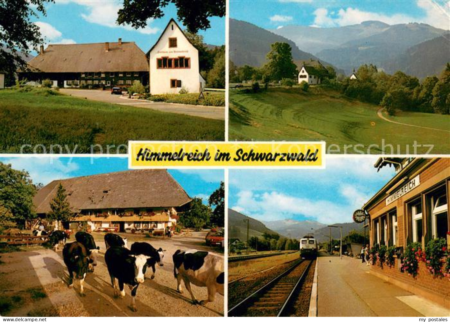 73643090 Himmelreich Hoellsteig Gasthaus Himmelreich Mit Blick Zum Hinterwaldkop - Hinterzarten