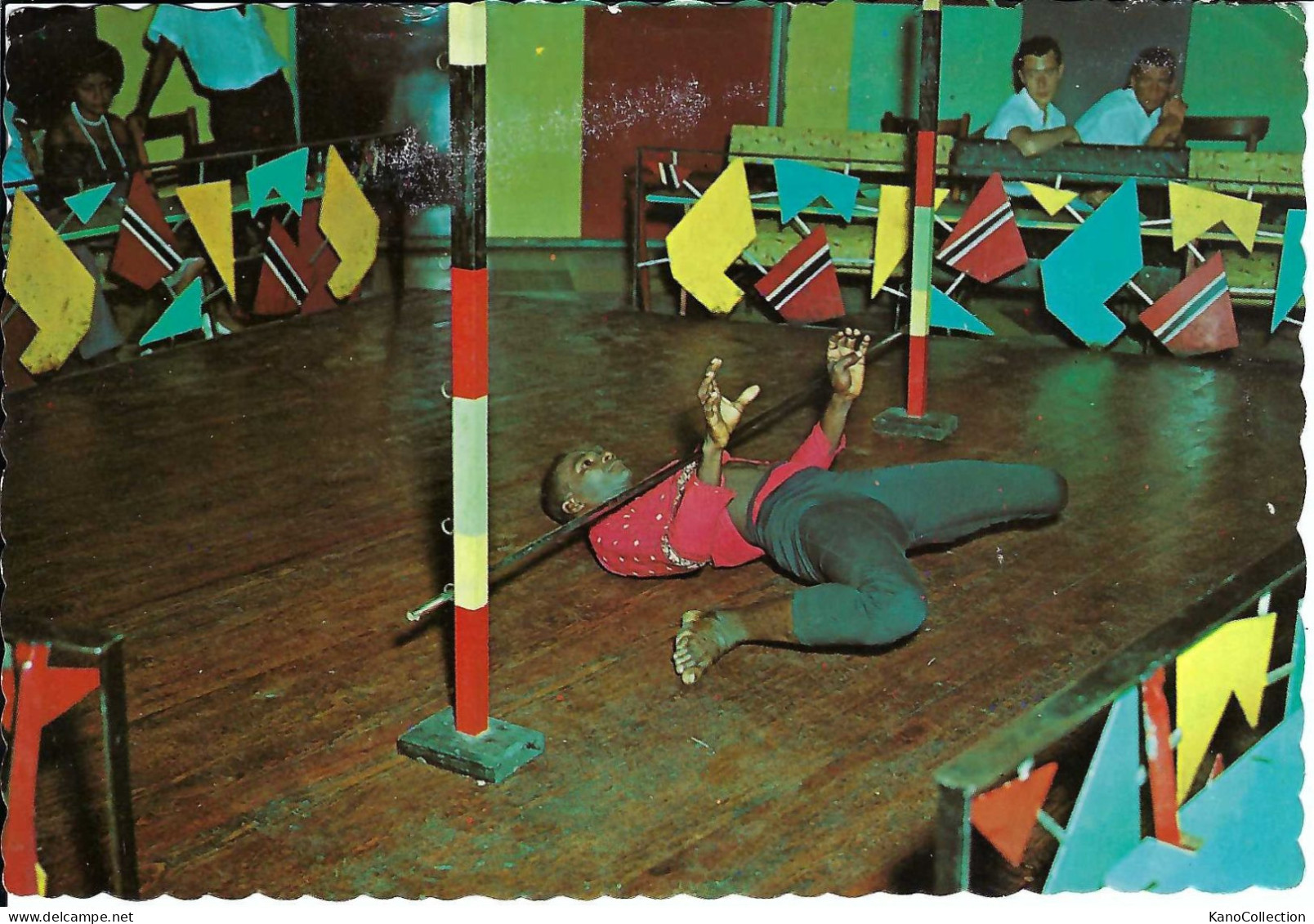 Native Limbo Dance, The Sun-kissed Caribbean, Virgin Islands, Gelaufen 1967 - Jungferninseln, Britische