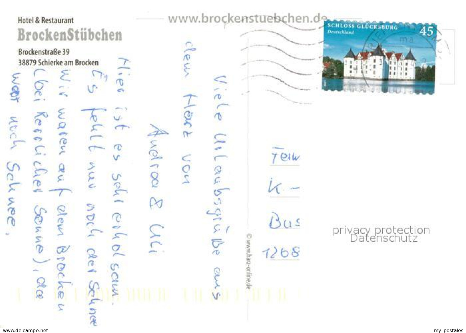 73641946 Schierke Harz Hotel Restaurant Brocken Stuebchen Gastraeume Teilansicht - Schierke