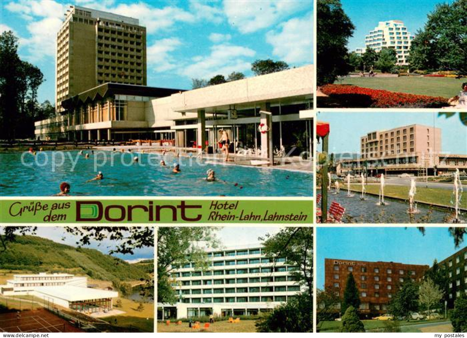 73641786 Lahnstein Dorint Hotel Rhein Lahn Kurzentrum Freibad Wasserspiele Lahns - Lahnstein