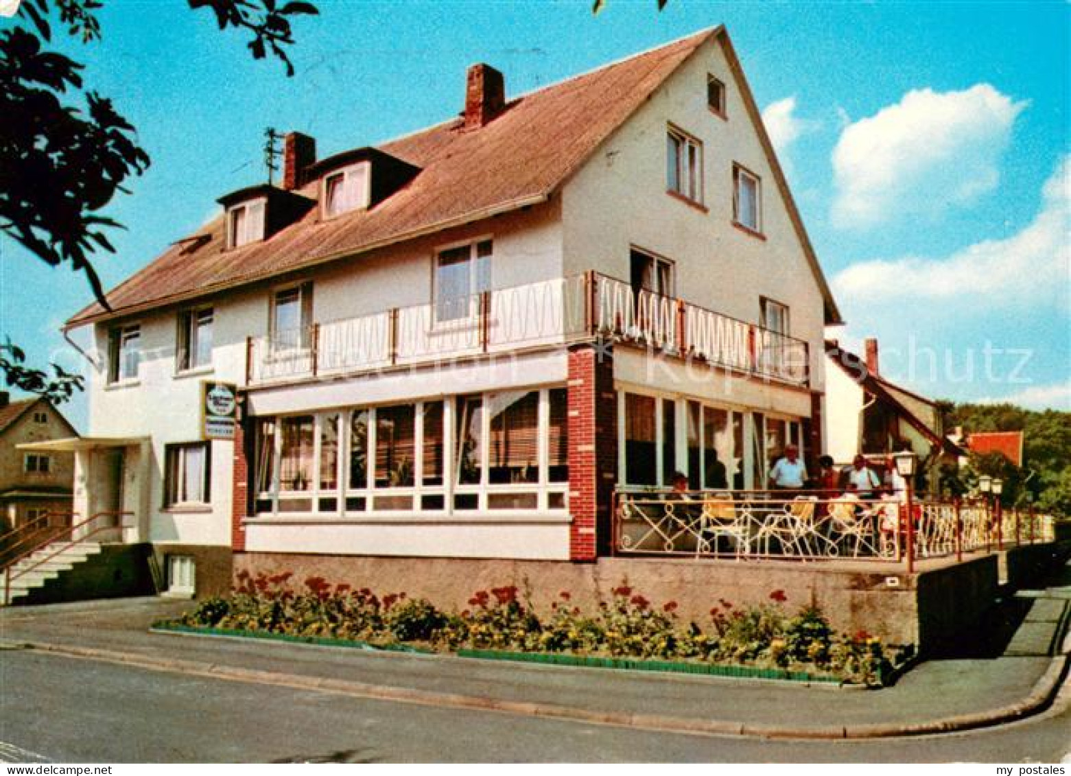 73641636 Merzhausen Taunus Gaststaette Pension Haus Am Wald Merzhausen Taunus - Usingen