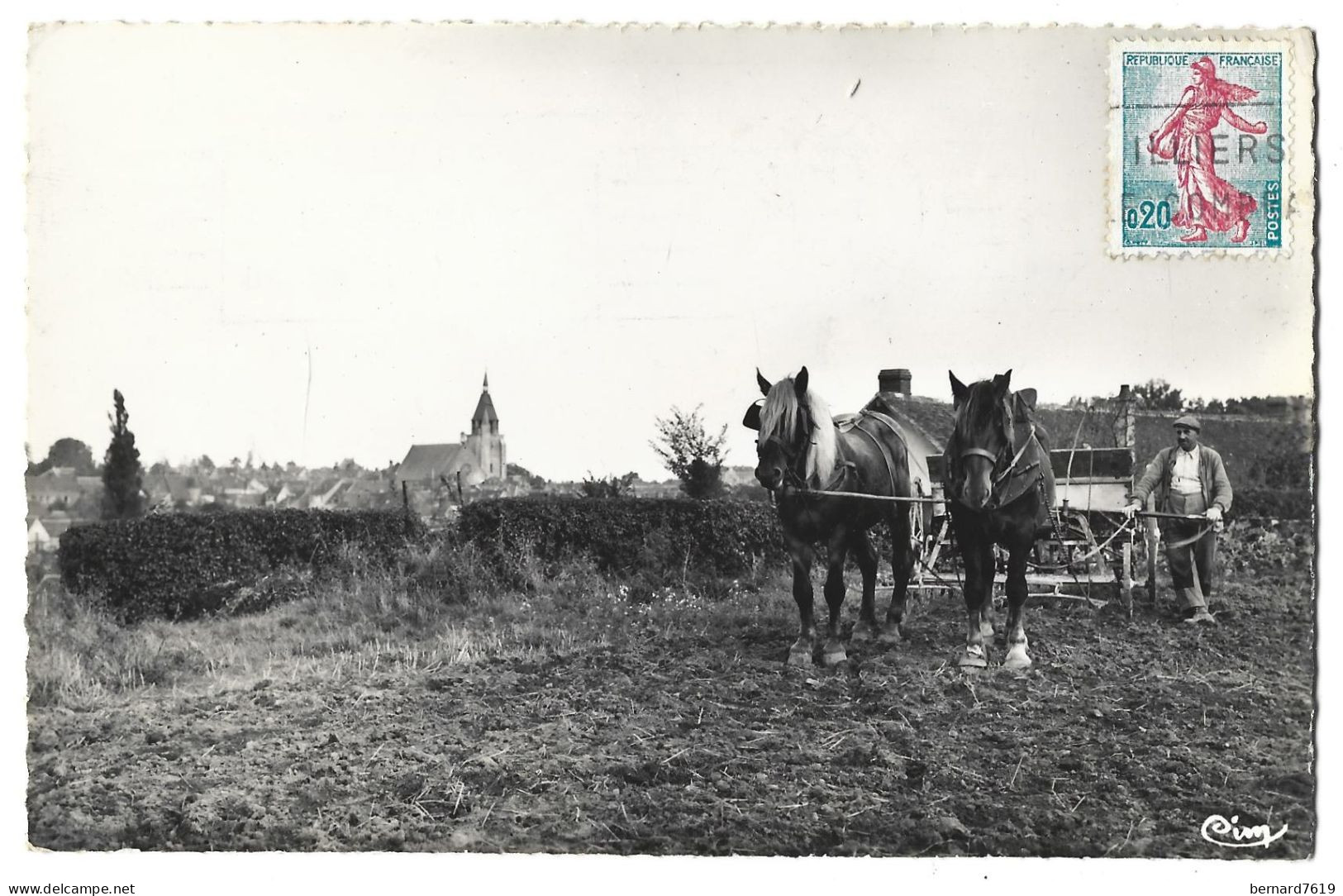 28  Illiers - Travaux Des Champs - Illiers-Combray