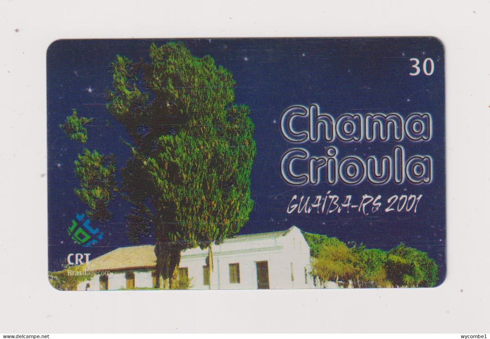 BRASIL - Chama Crioula  Inductive  Phonecard - Brésil