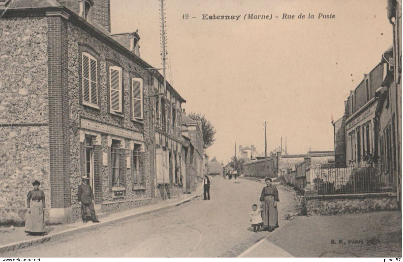 51 - ESTERNAY - Rue De La Poste - Esternay