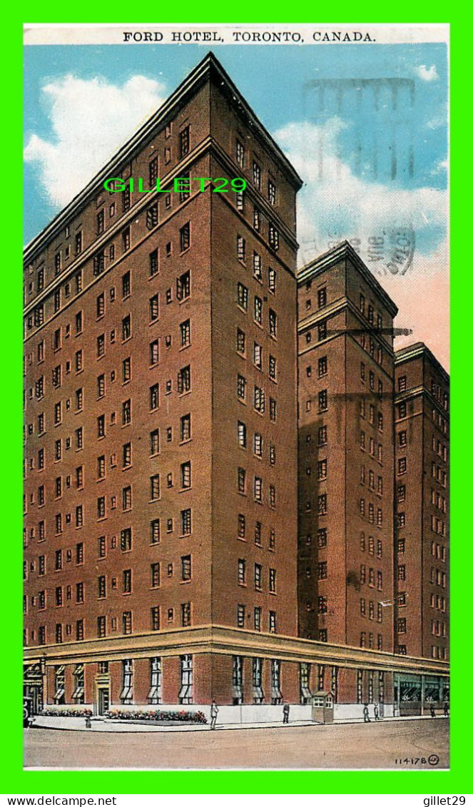 TORONTO, ONTARIO - FORD HOTEL - TRAVEL - VALENTINE-BLACK CO LTD - - Toronto