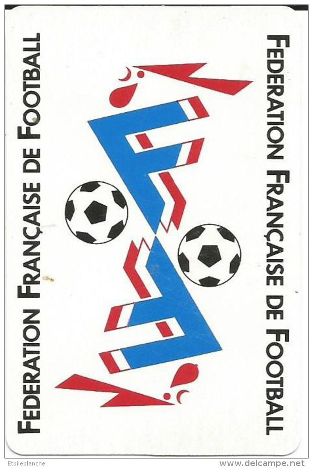 Carte Jeu Illustrée, Football - Souris En Tenue De Sport, Ballon, Fair-play, Vive L'arbitre - Federation Française FFF - Barajas De Naipe