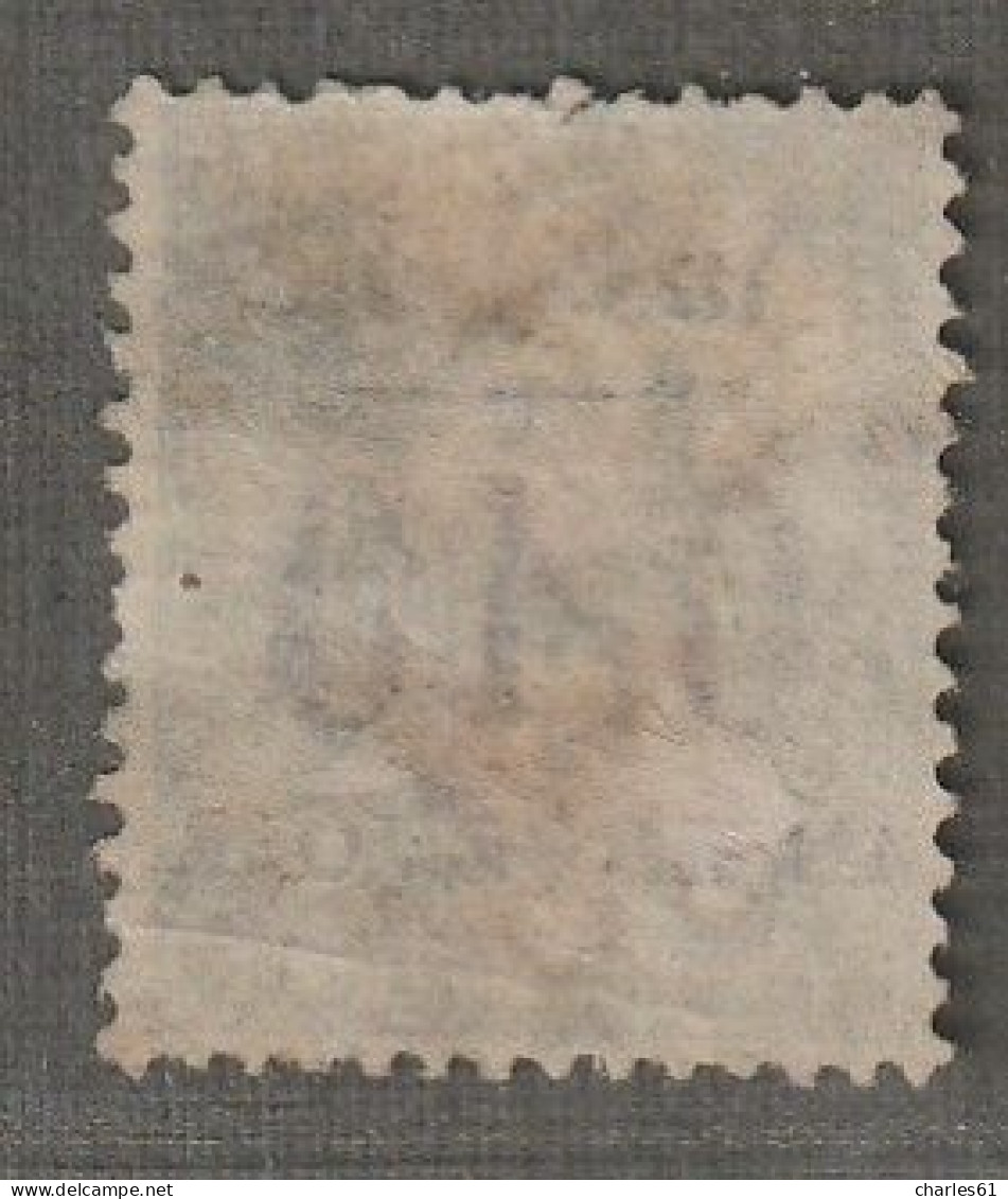 NOSSI-BE - TAXE - N°15 Nsg (1891) 10c Sur 5c Vert - - Unused Stamps