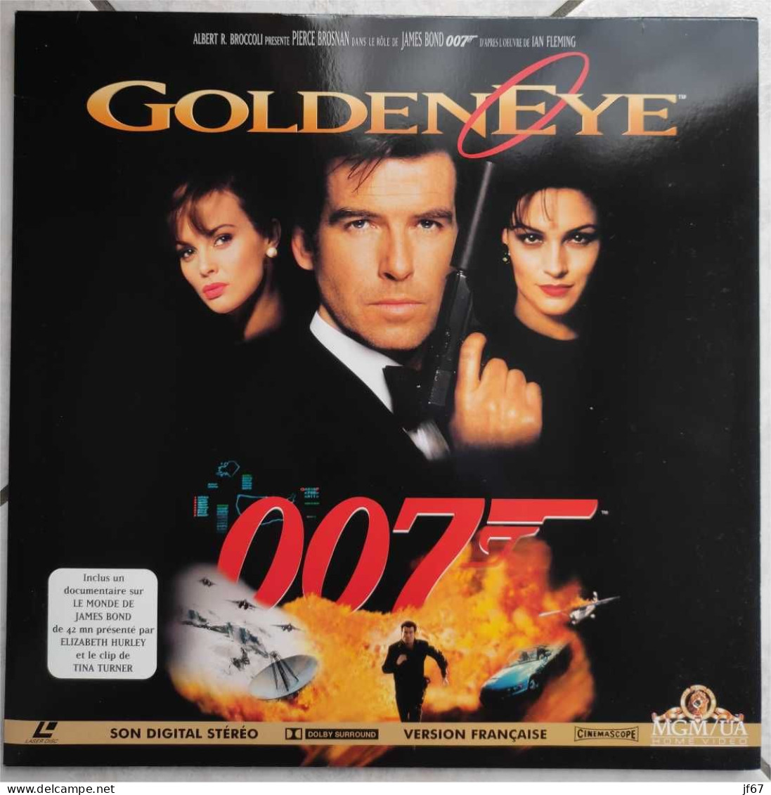 Goldeneye (double Laserdisc / LD) James Bond 007 - Otros