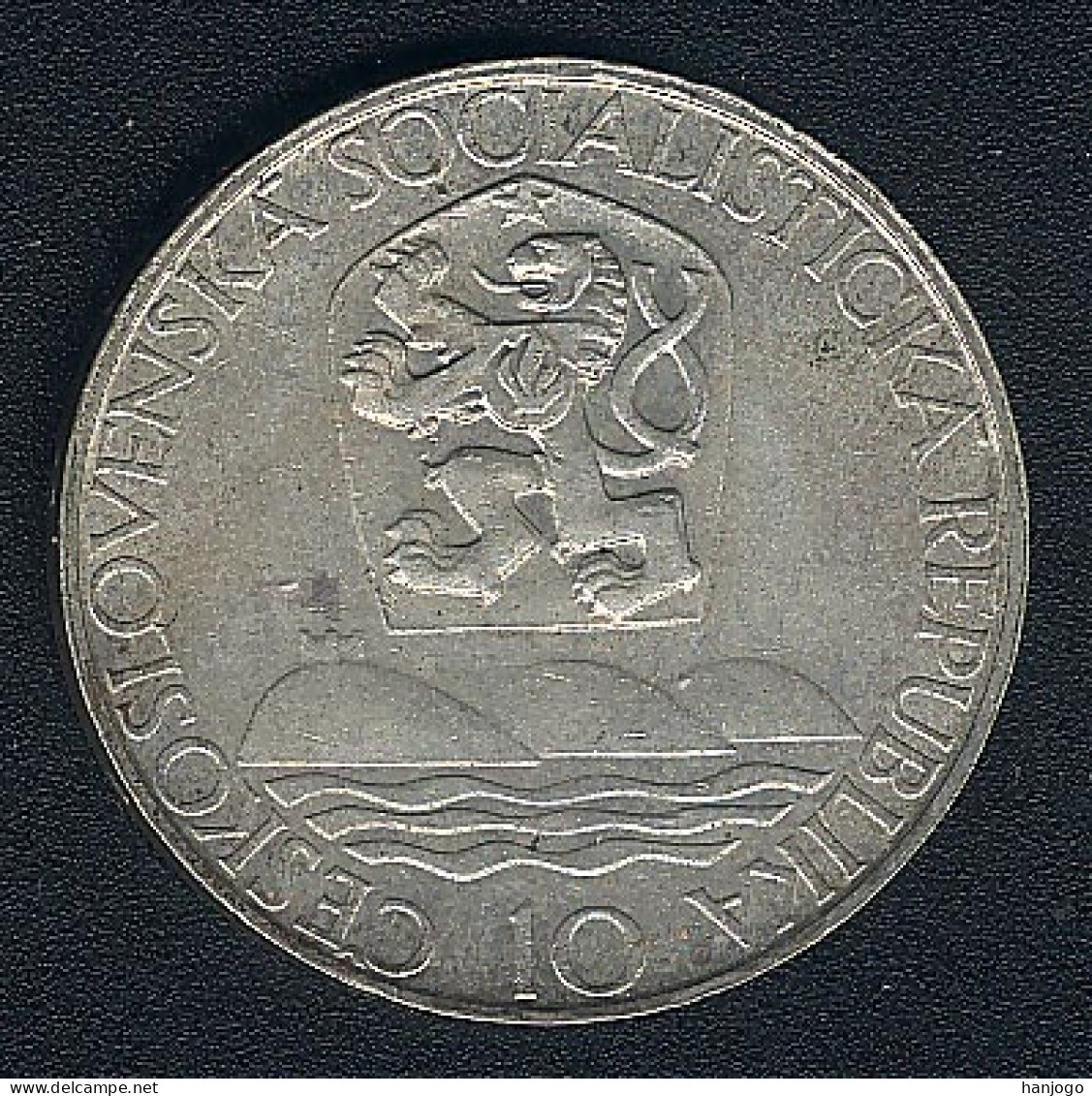 Tschechoslowakei, 10 Korun 1967, Silber, UNC - Czechoslovakia