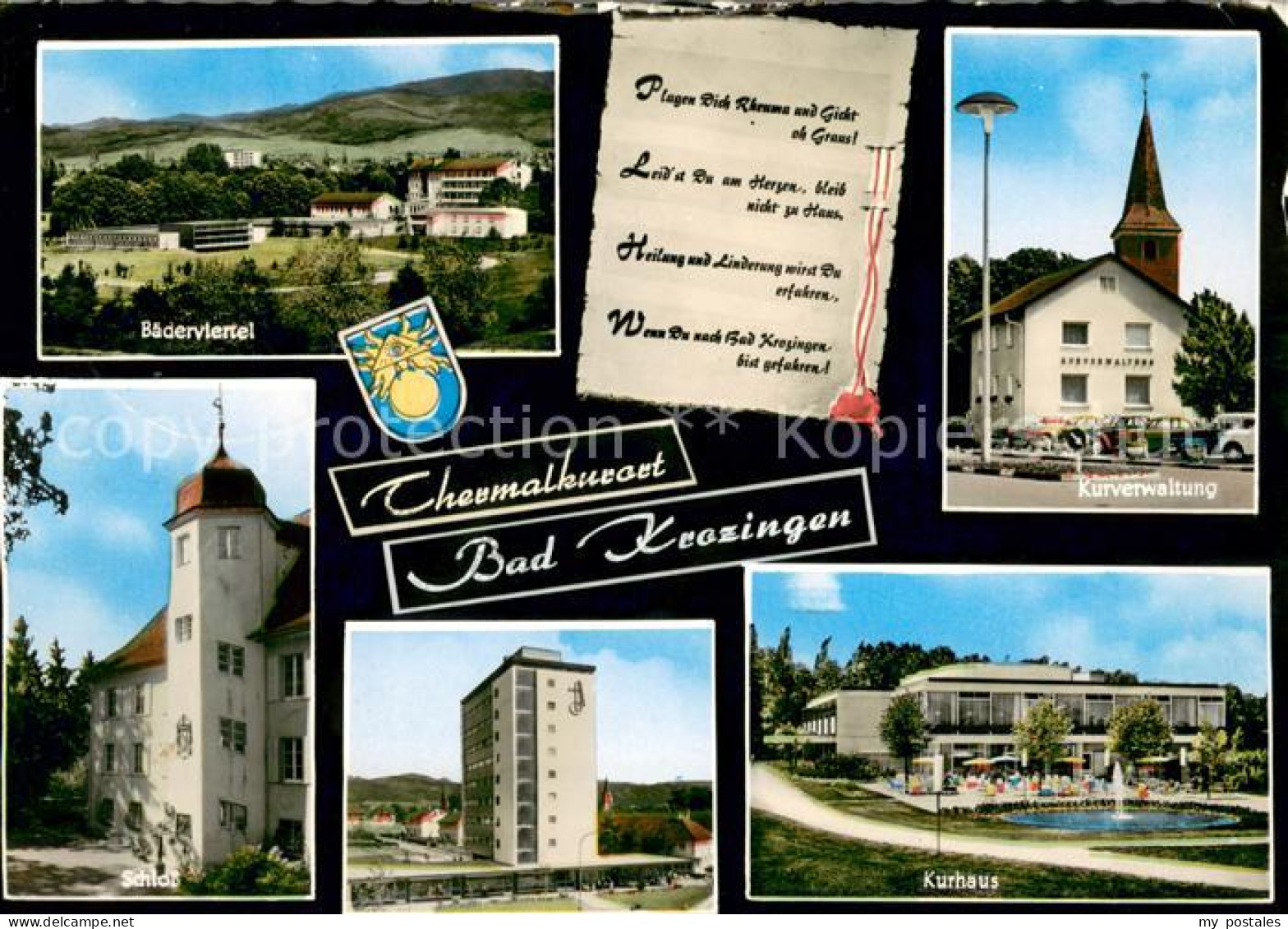 73636805 Bad Krozingen Baederviertel Schloss Kurhaus Kurverwaltung Thermalkurort - Bad Krozingen
