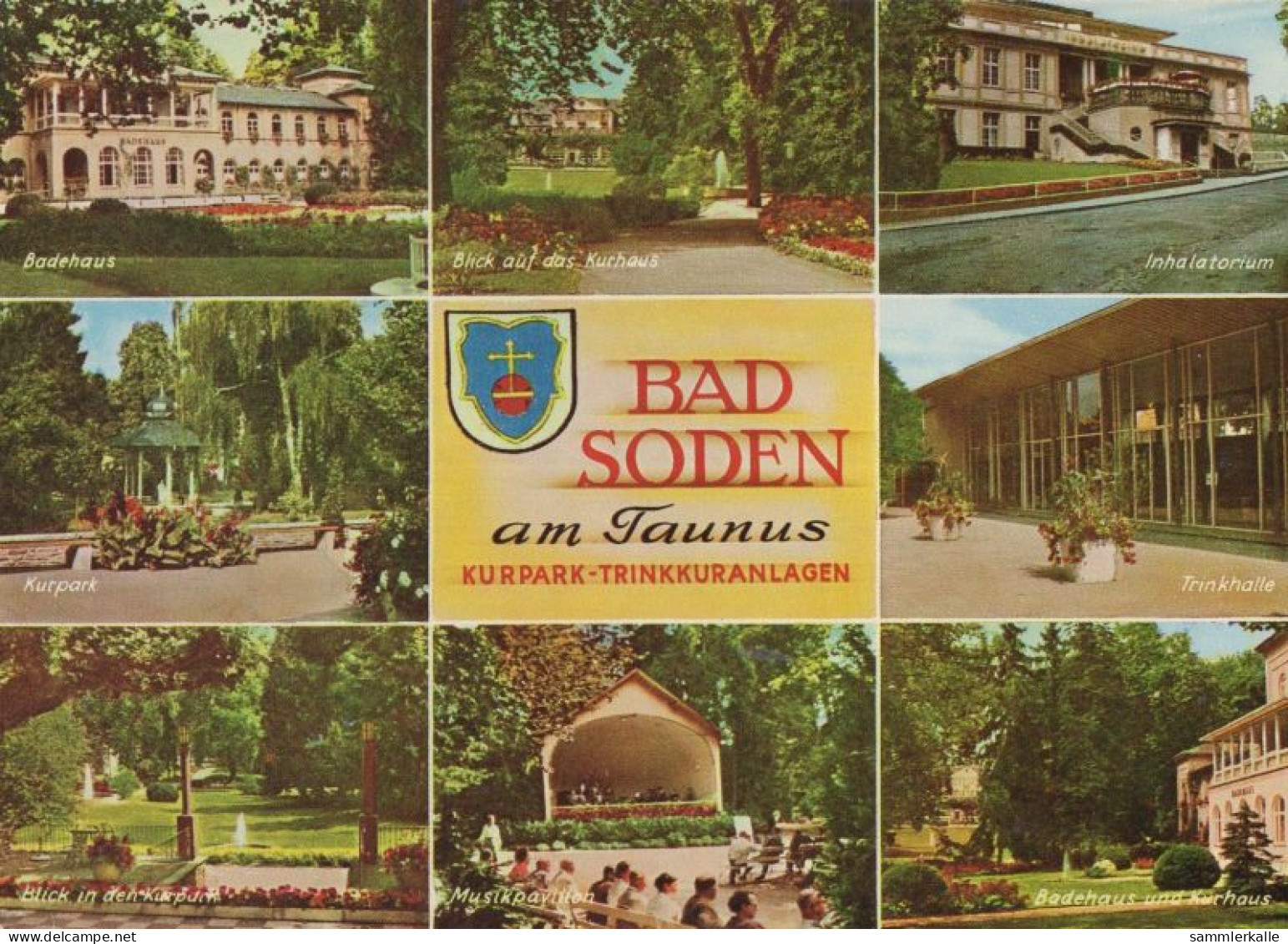 127993 - Bad Soden - Kurpark-Trinkkuranlagen - Bad Soden