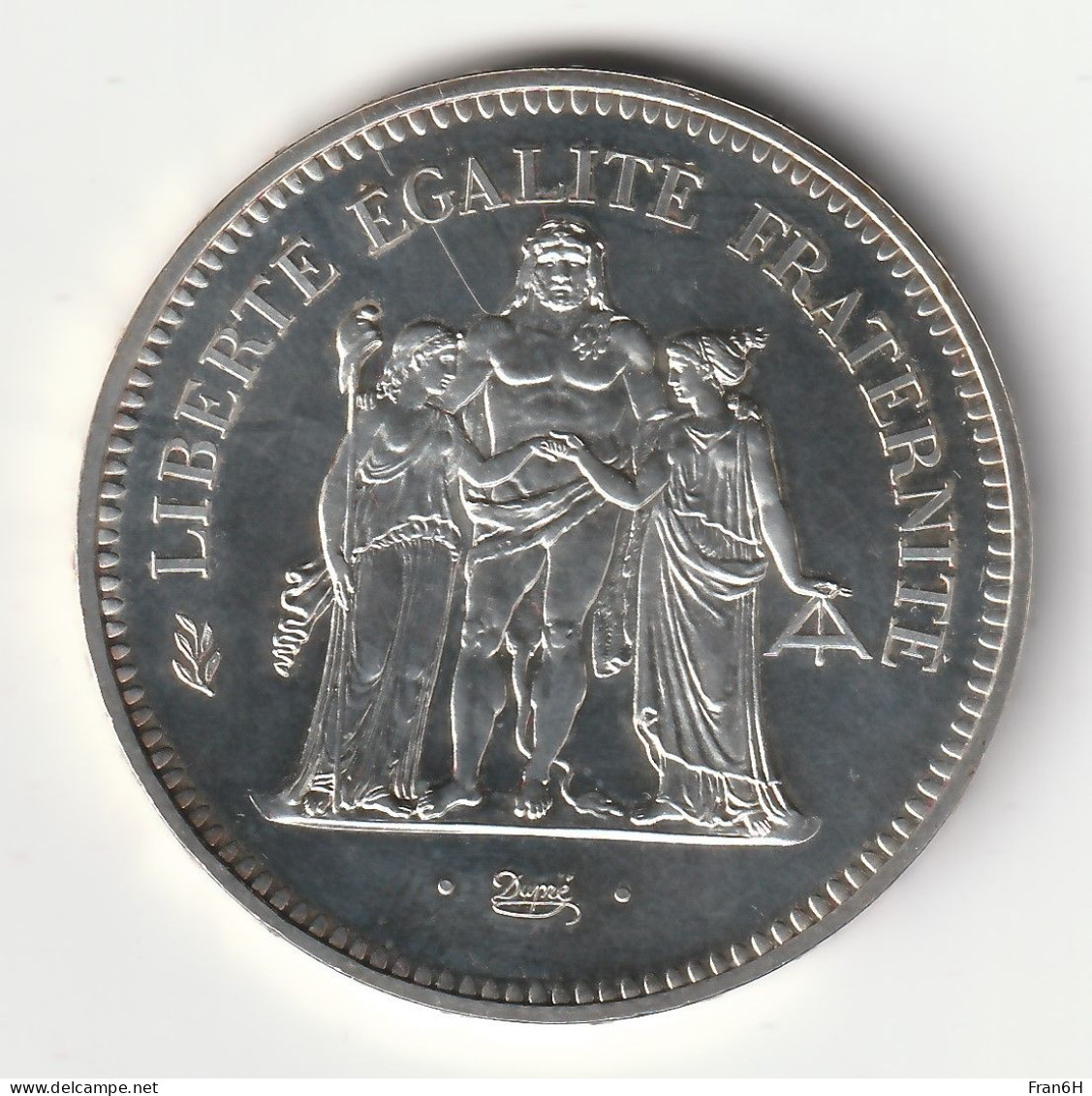 50 Francs Hercule Argent 1974 - Silver - - 50 Francs