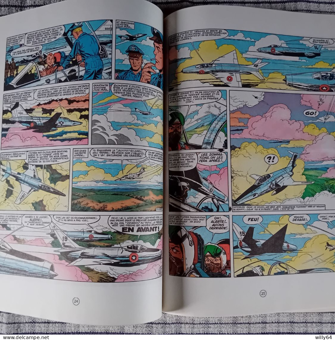 LES AVENTURES DE BUCK DANNY  N°32  "Alerte à Cap Kennedy"   1983  DUPUIS   BD SOUPLE  TBE - Buck Danny