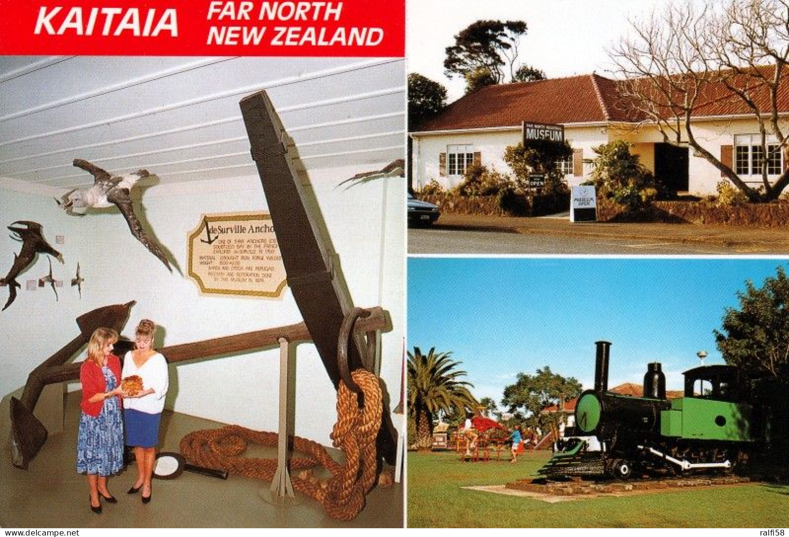 1 AK New Zealand * Kaitaia - The 1769 De Surville Anchor, Far North Regional Museum Kaitaia, Jaycee Park * - Nouvelle-Zélande