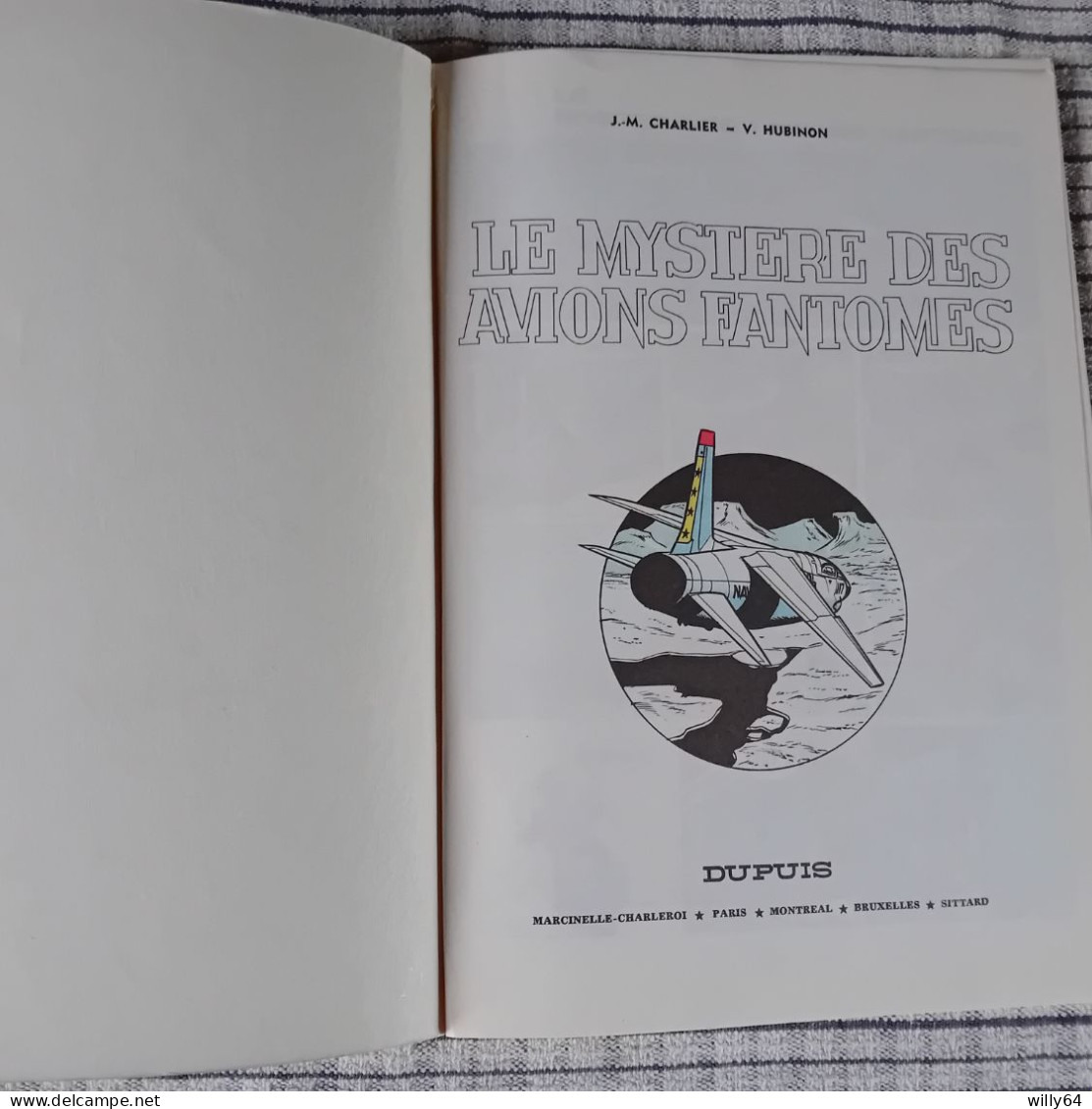 LES AVENTURES DE BUCK DANNY  N°33  "Le Mystère Des Avions Fantomes"   1983  DUPUIS   BD SOUPLE  TBE - Buck Danny