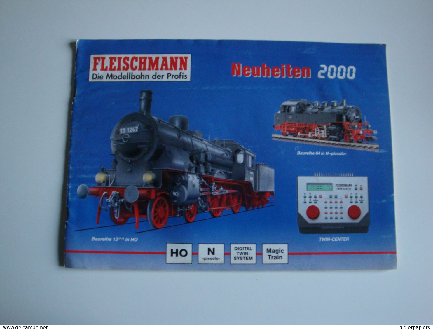 Original Catalogue Fleischman Trains,modèles Réduits Année 2000 - Autres & Non Classés