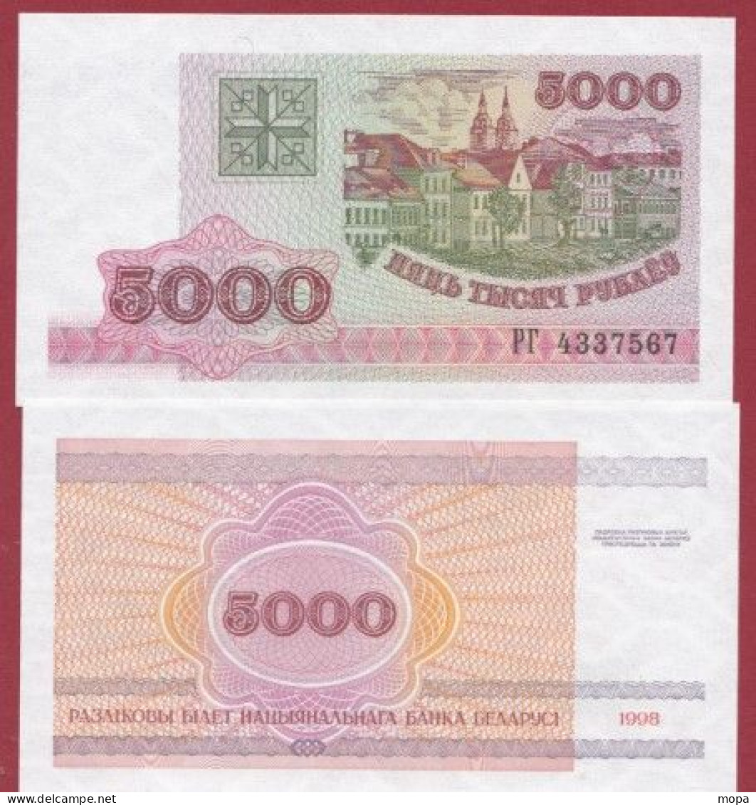 Belarus--- 5000 Rublei --1998    ---UNC --(338) - Wit-Rusland