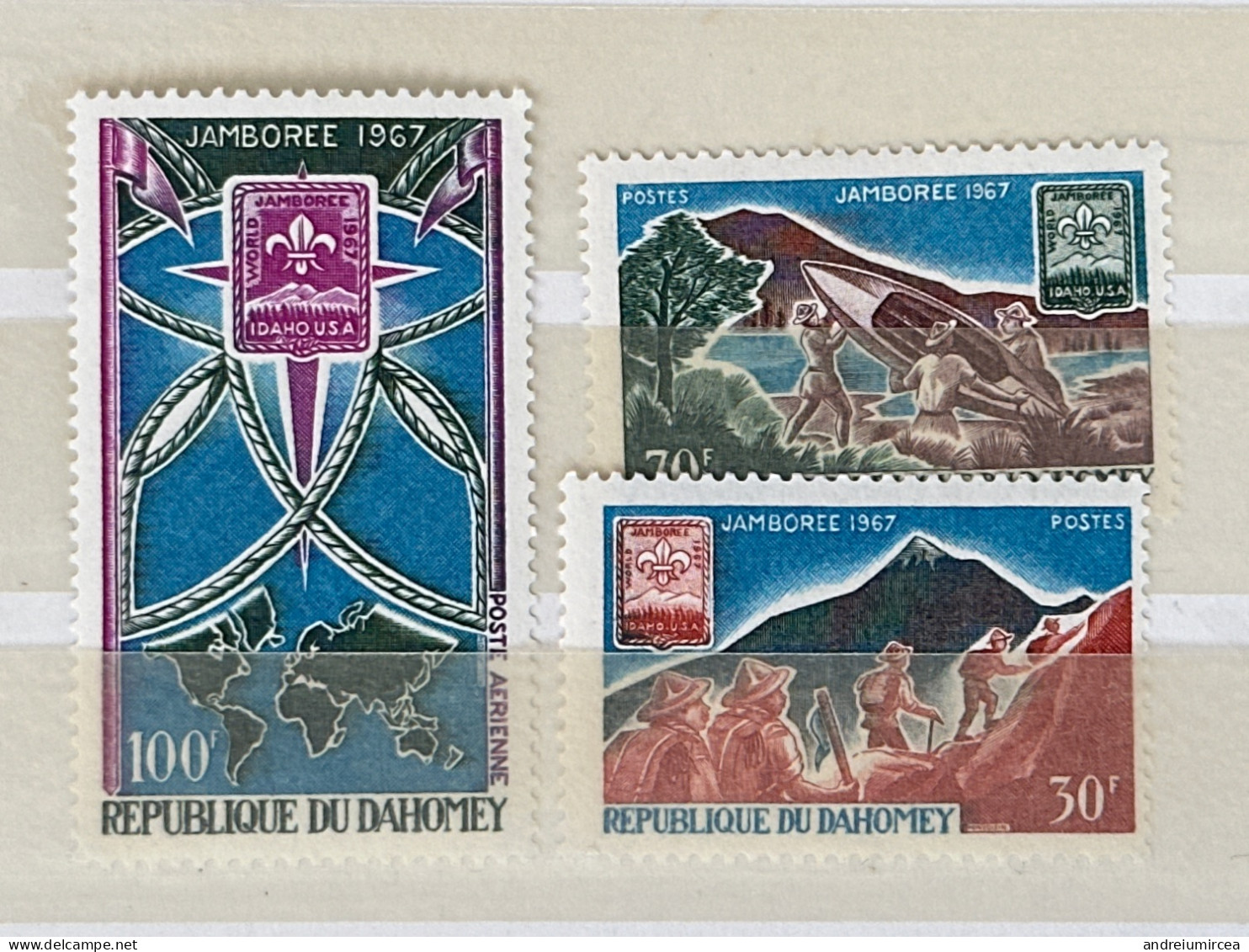 Dahomey MNH 1967 Scoute Jamboree - Benin - Dahomey (1960-...)