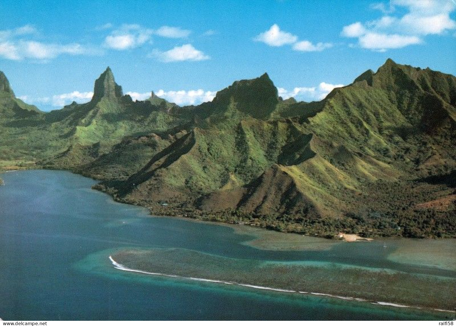 1 AK Moorea Island / Französisch Polynesien * Panorama De La Baie D’Opunohu On Moorea Island - French Polynesia * - Polinesia Francesa