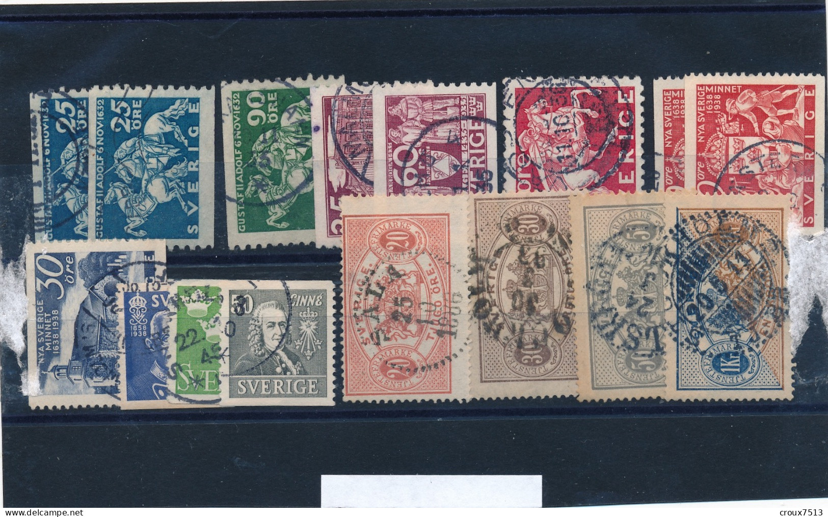 Lot De 16 Timbres Oblitérés. - Used Stamps