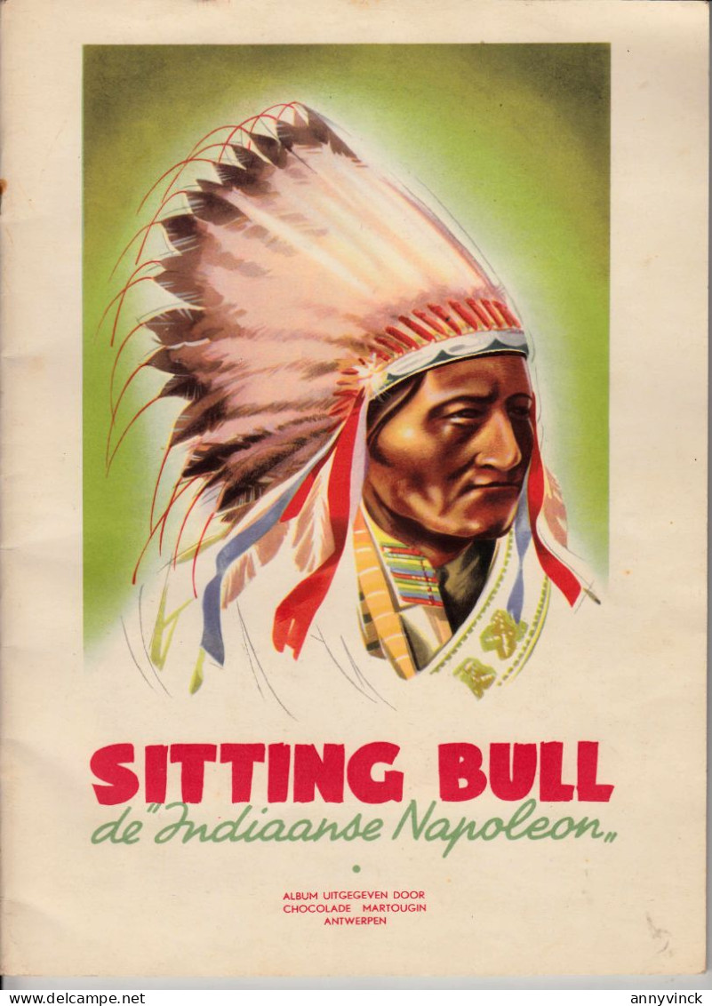 Album Chocolade Martougin " Sitting Bull " Volledig In Prima Staat - Côte D'Or