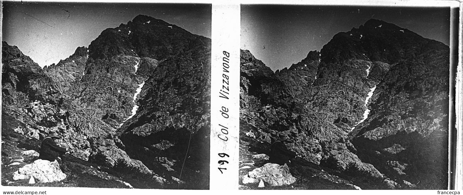 PP 703  - CORSE- COL DE VIZZAVONA - Diapositivas De Vidrio