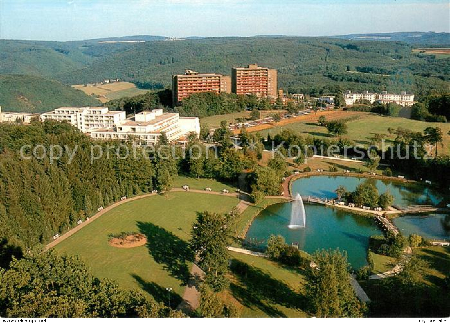 73634335 Lahnstein Klinik Lahnhoehe Fliegeraufnahme Lahnstein - Lahnstein