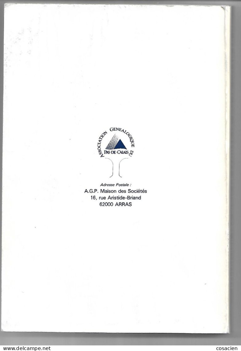 Répertoire Des Noms De Famille Pas-de-Calais En 1820 Boyenval, Bougard, Berger, Onomastique Généalogie - Dictionnaires