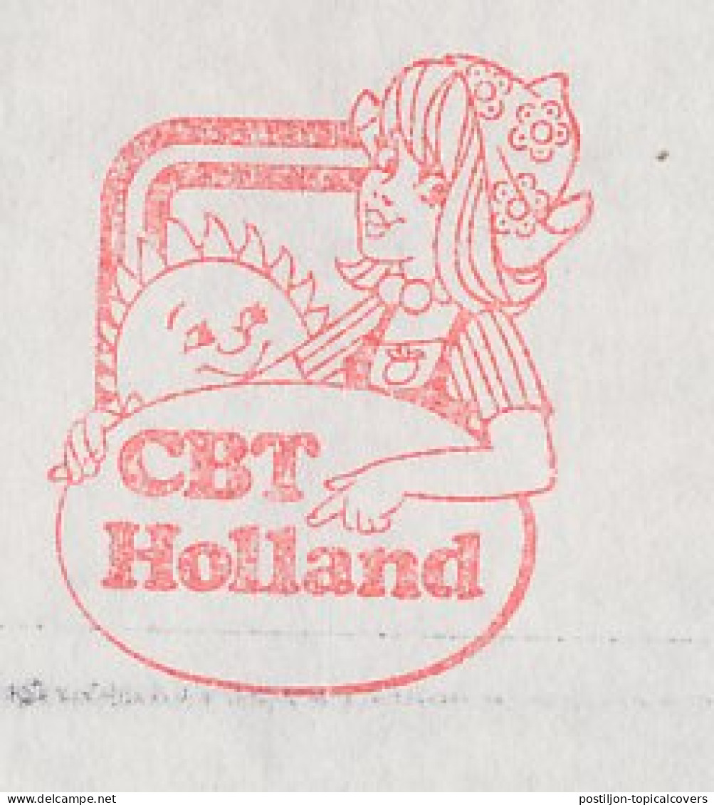 Meter Cover Netherlands 1982 Sun - Traditional Dress - Costume - The Hague - Climate & Meteorology