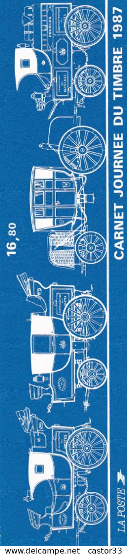 Carnet Journée Du Timbre 1987 - Dag Van De Postzegel