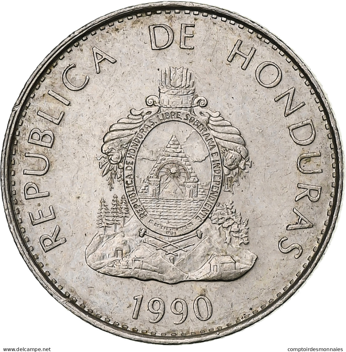 Honduras, 20 Centavos, 1990 - Honduras