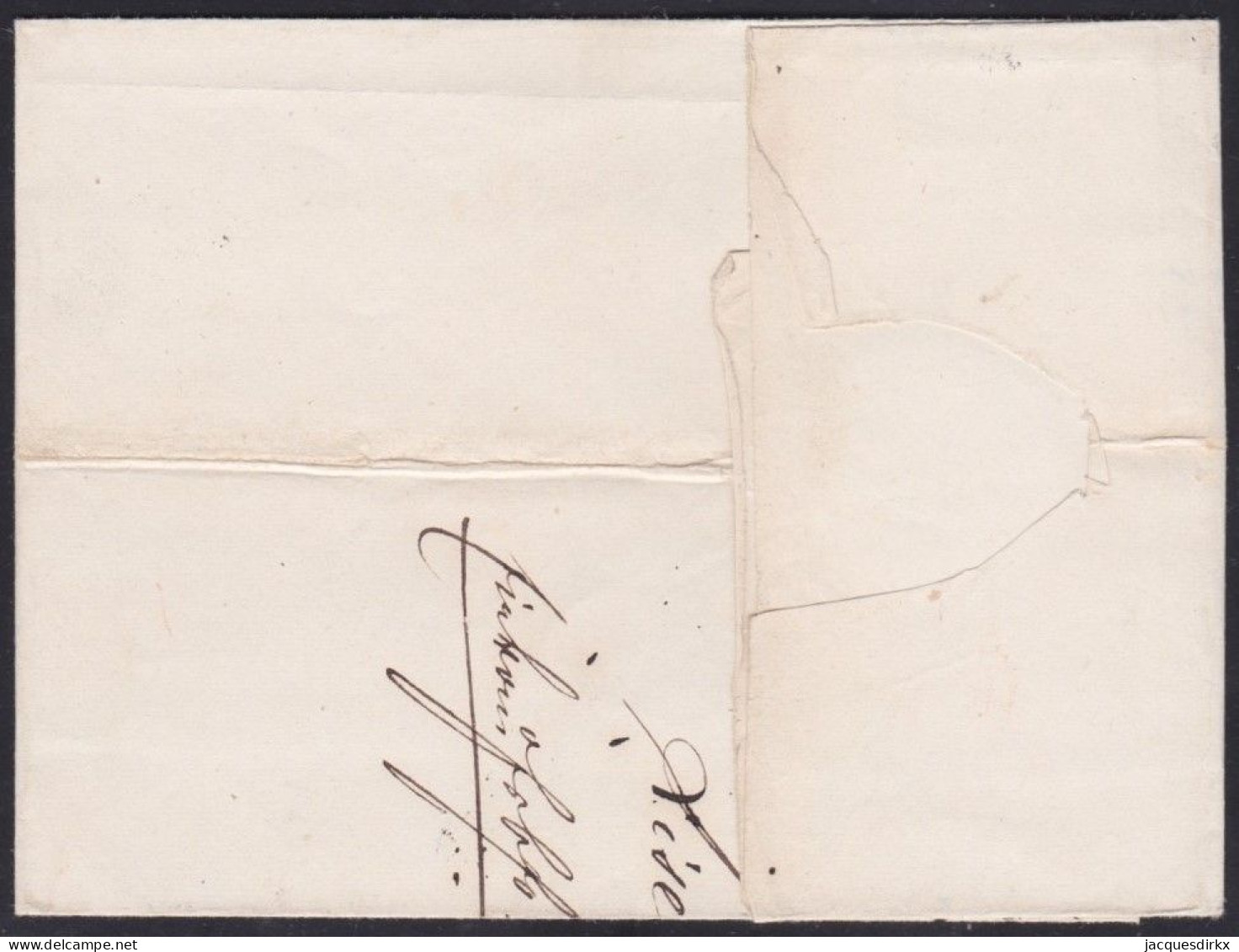 Suisse   .  Yvert  .   Lettre  (2 Scans)    .        O        .      Oblitéré - ...-1845 Préphilatélie